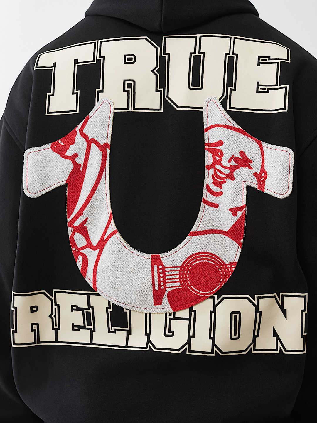 SUDADERA DE FELPA CON CAPUCHA, CIERRE Y APLIQUE, image 5