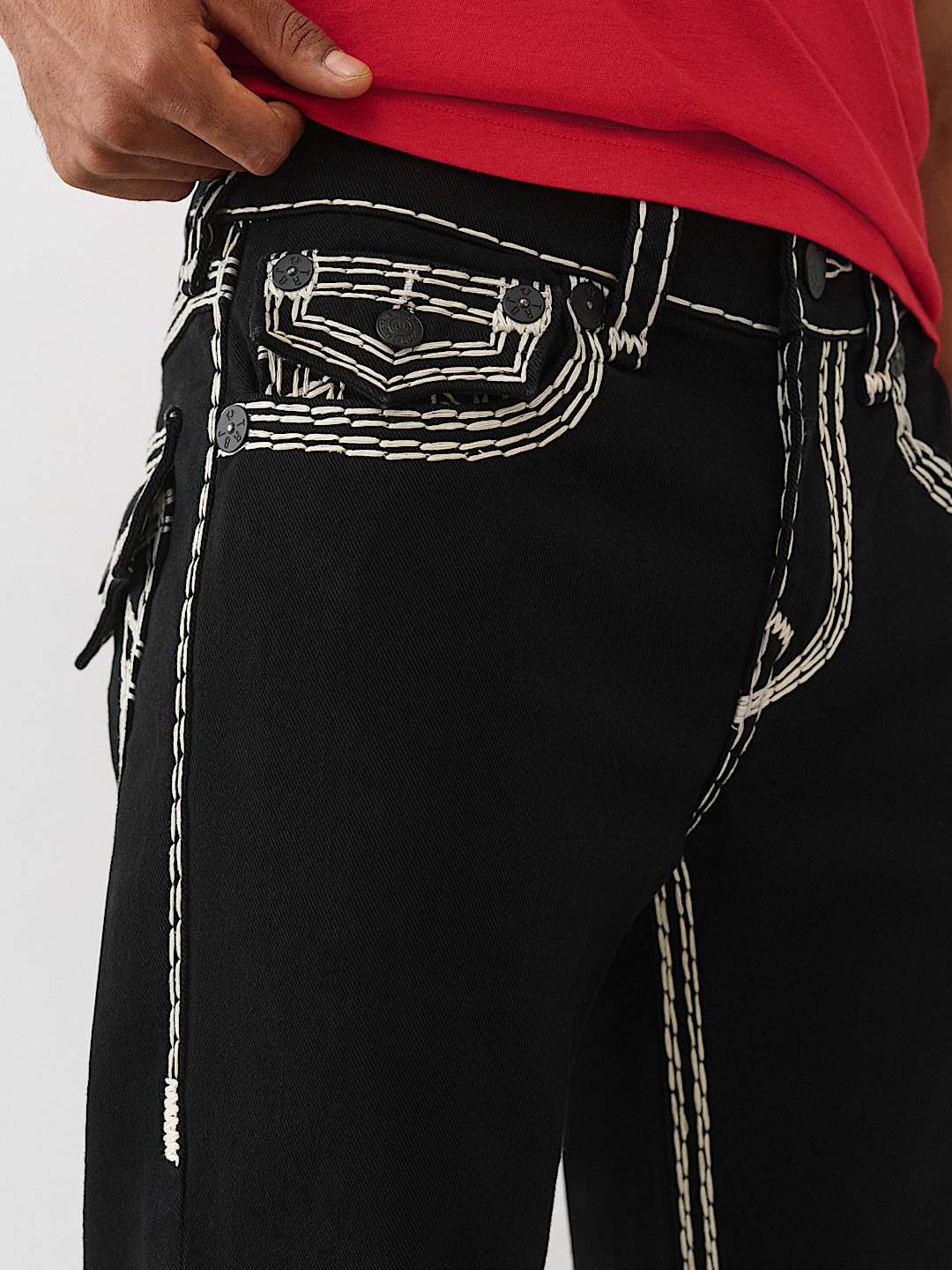 RICKY SUPER QT STRAIGHT JEAN 32&rdquo;