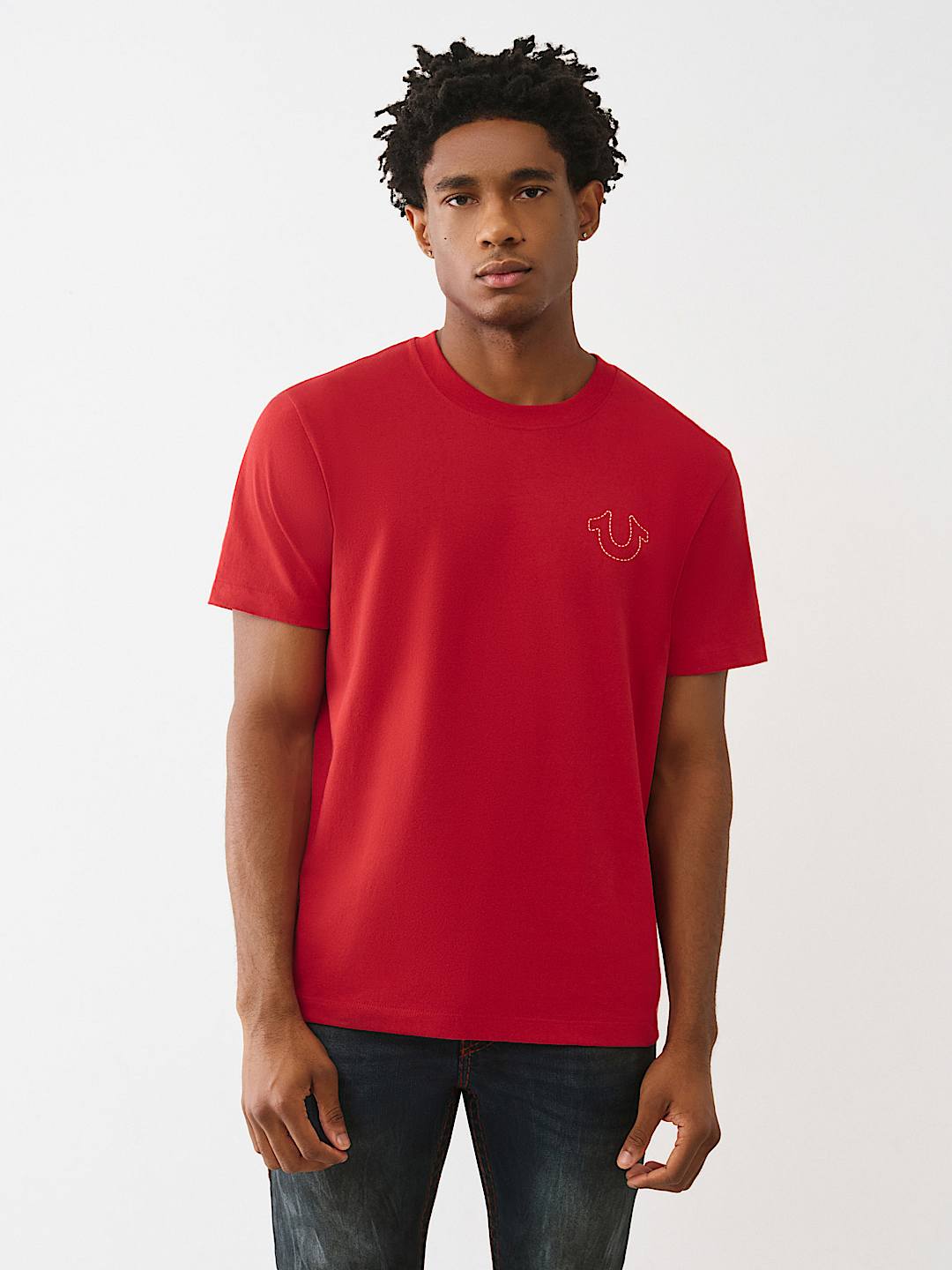 CAMISETA CON APLIQUE DE HERRADURA, image 2