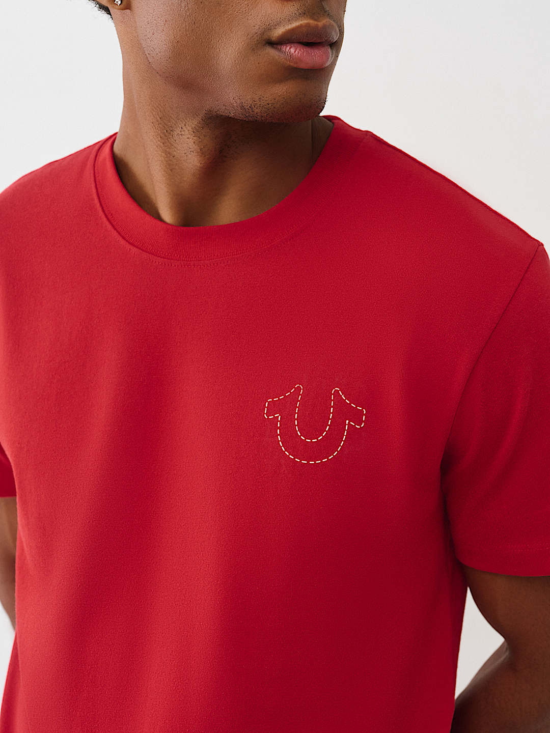 CAMISETA CON APLIQUE DE HERRADURA, image 4