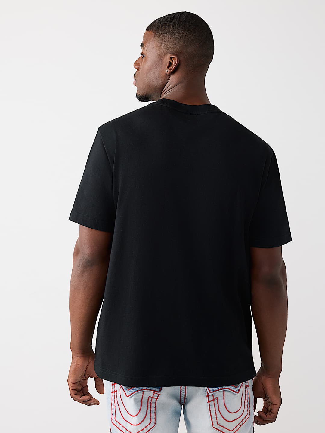 T-SHIRT AVEC LOGO EN PIERRES DU RHIN, image 4