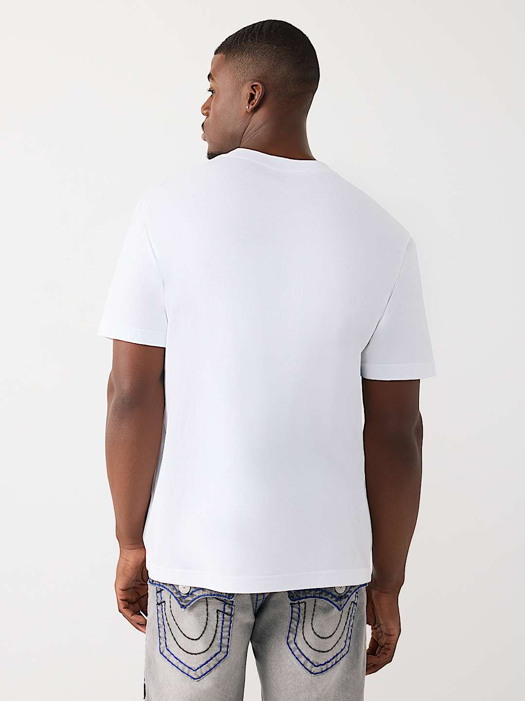 T-SHIRT AVEC LOGO EN PIERRES DU RHIN, image 4