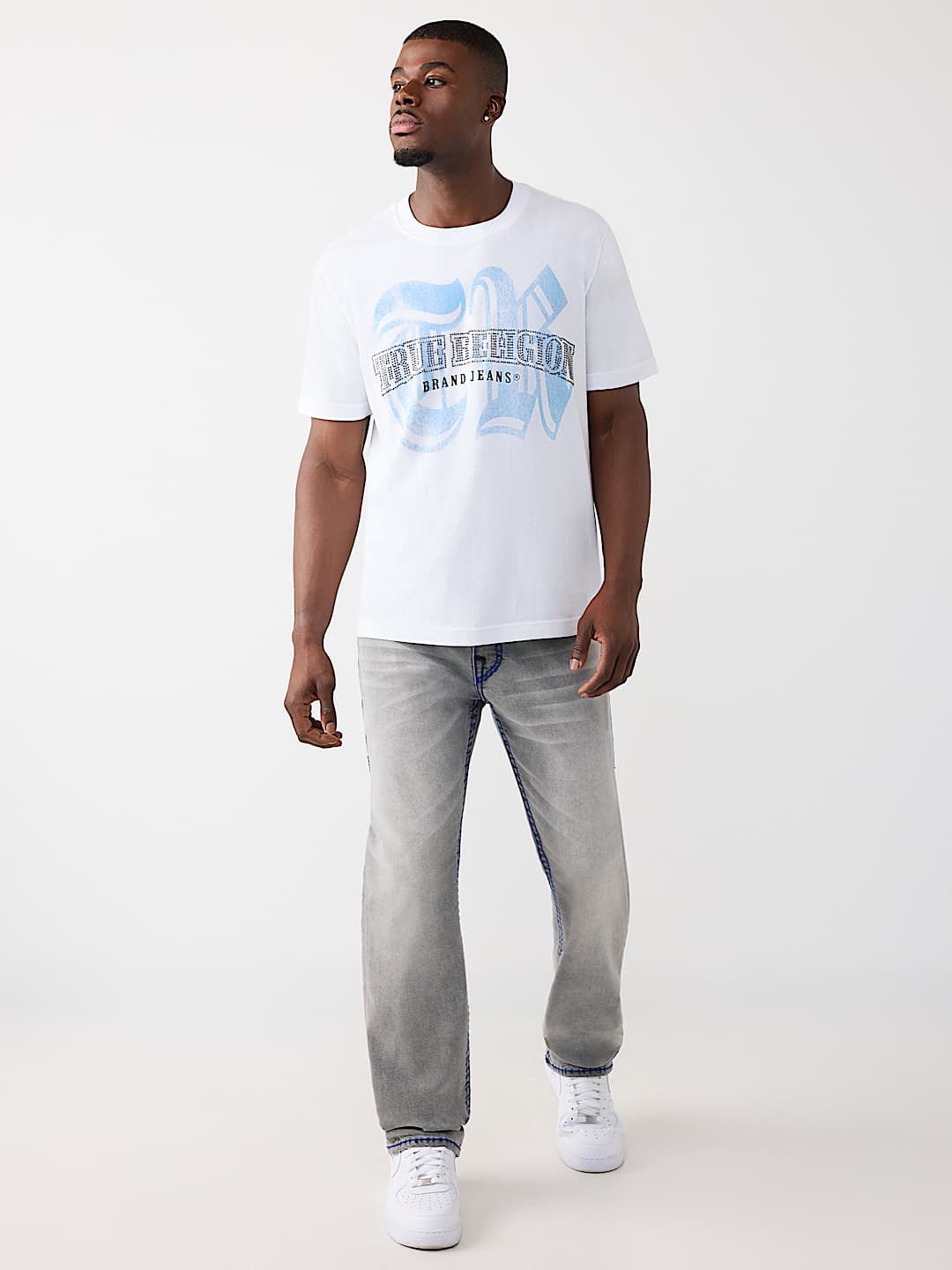 T-SHIRT AVEC LOGO EN PIERRES DU RHIN, image 5