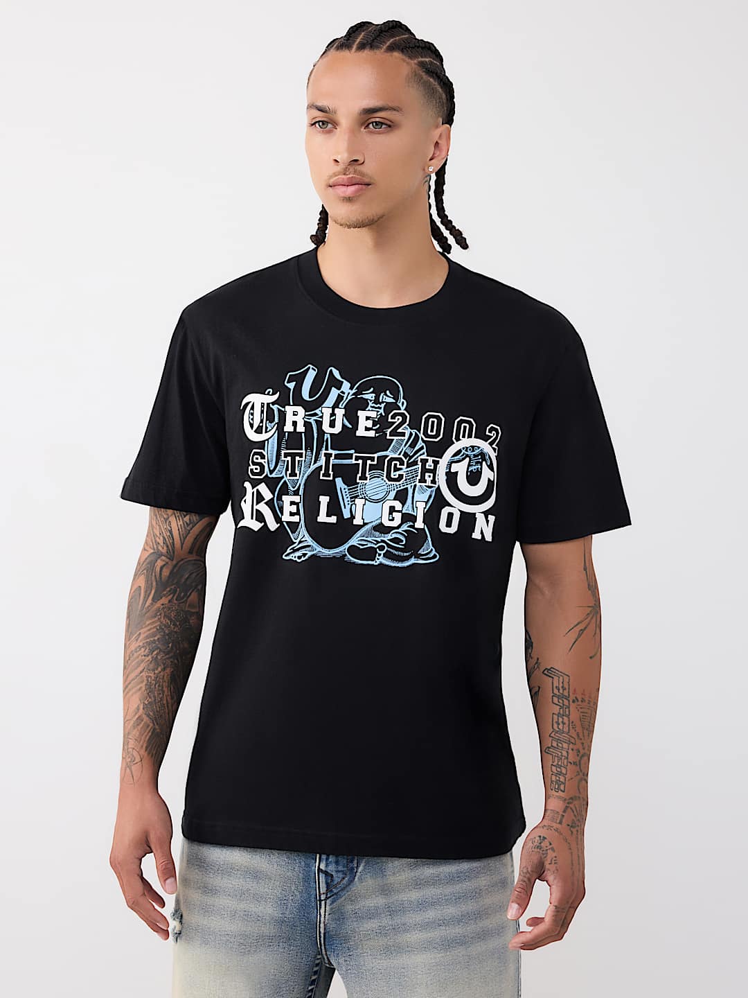 BUDDHA LETTERS TEE, image 2