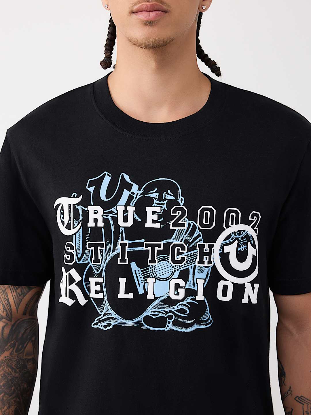 BUDDHA LETTERS TEE