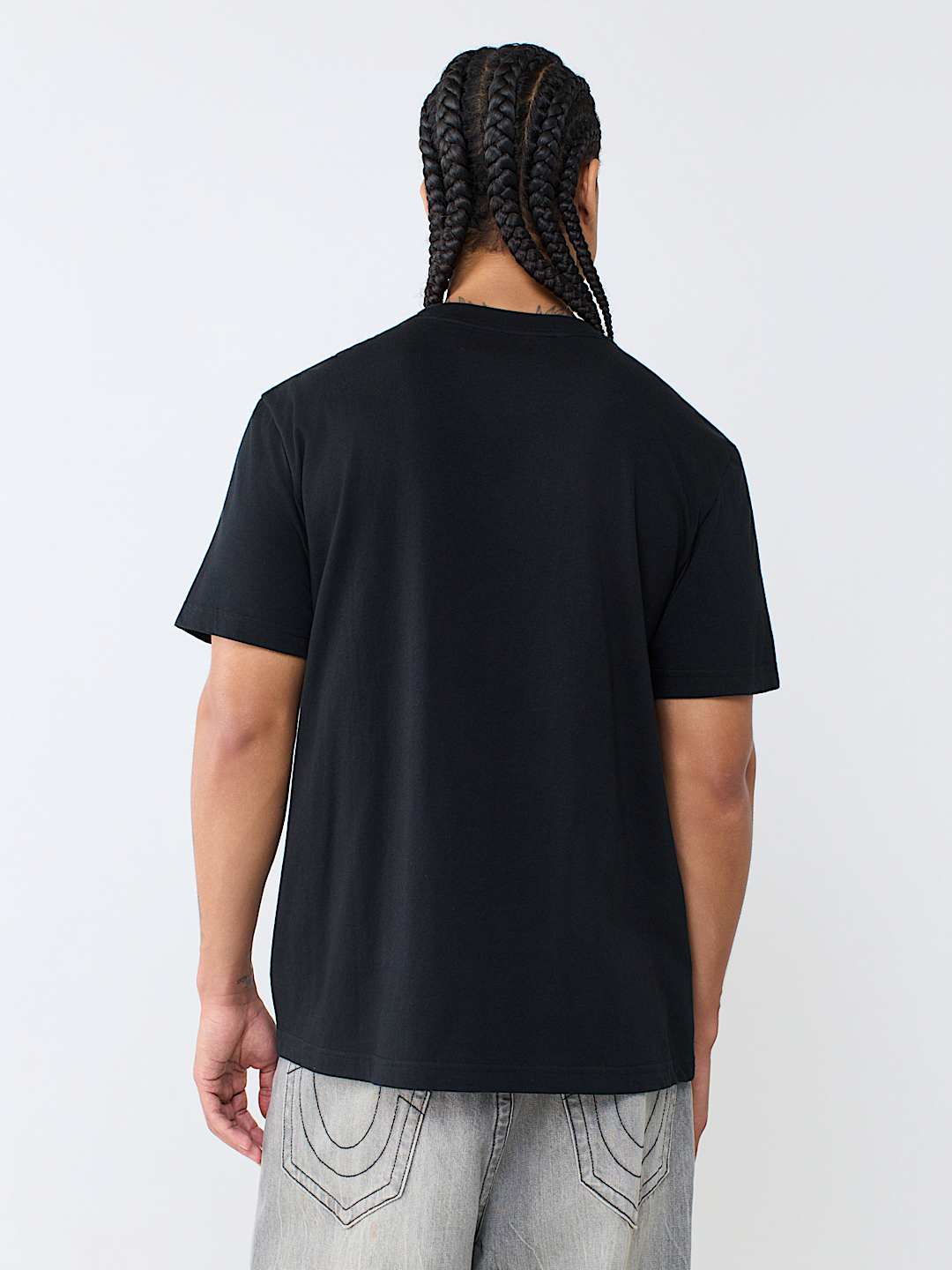 CHECKERED BUDDHA TEE