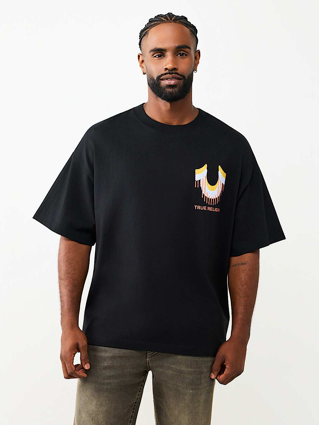 RETRO LOGO OVERSIZED TEE
