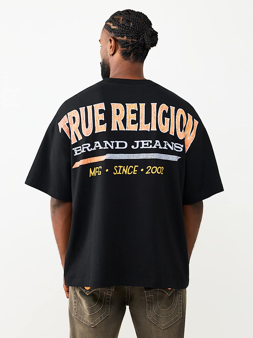 RETRO LOGO OVERSIZED TEE