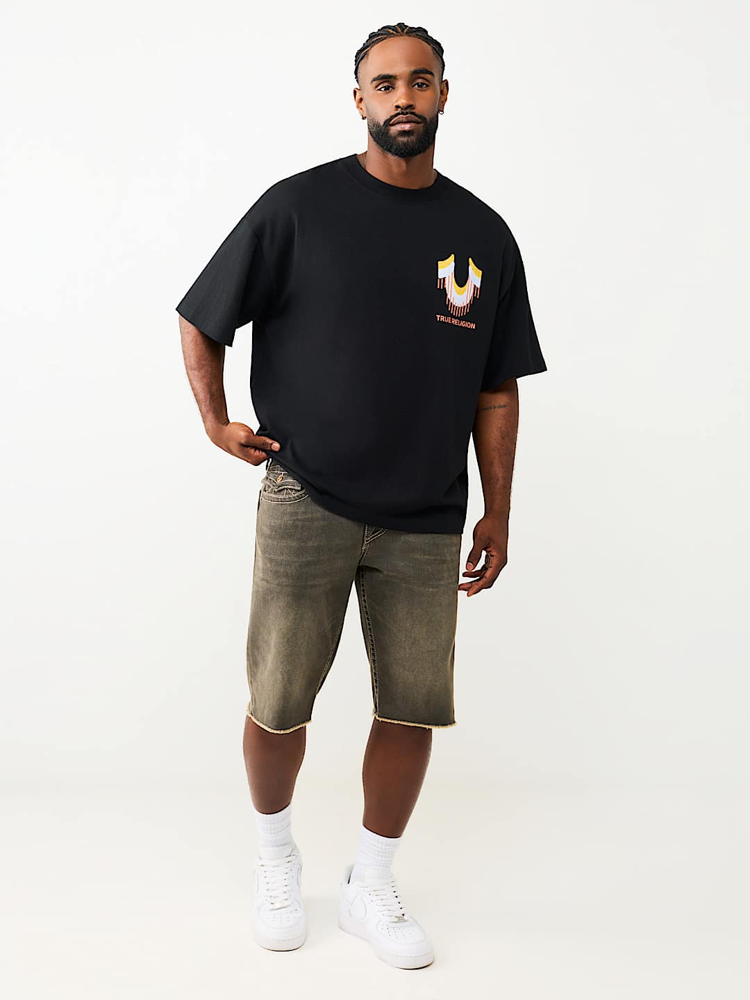 RETRO LOGO OVERSIZED TEE