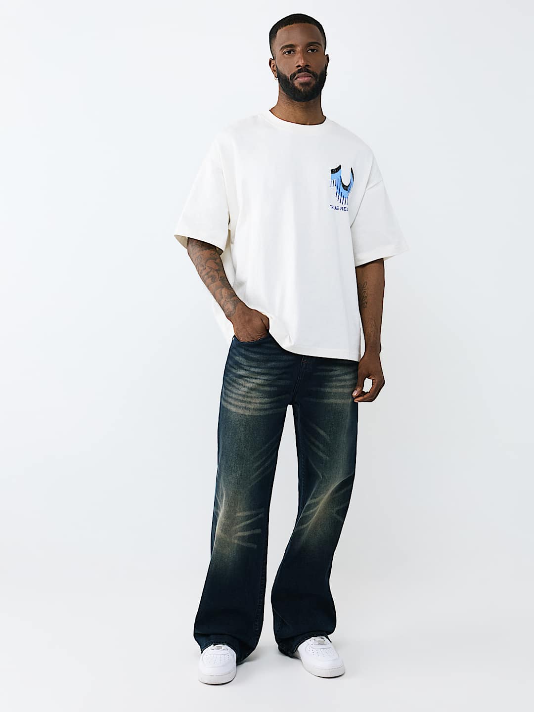 RETRO LOGO OVERSIZED TEE, image 6