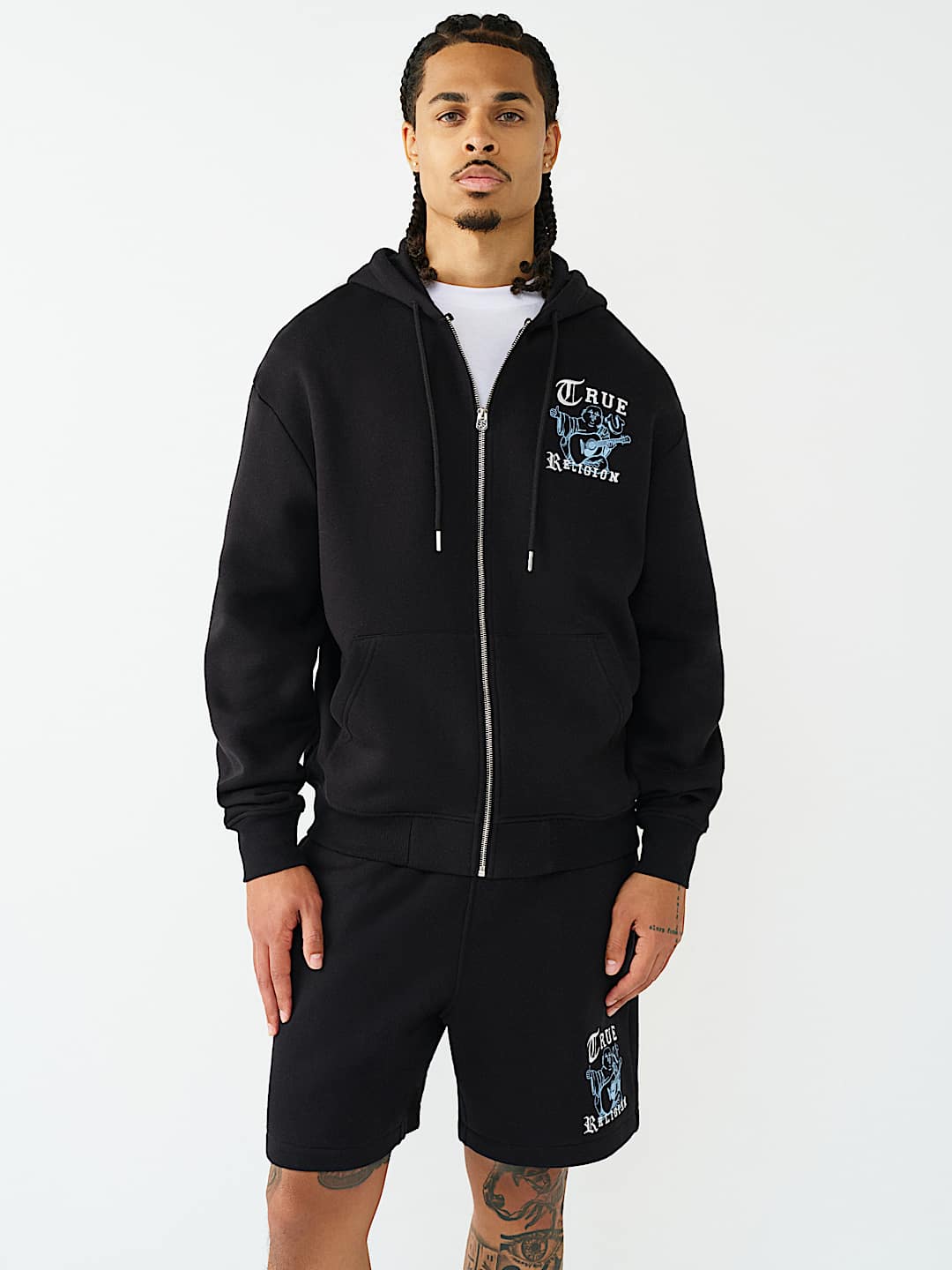 LOGO ZIP HOODIE, image 2