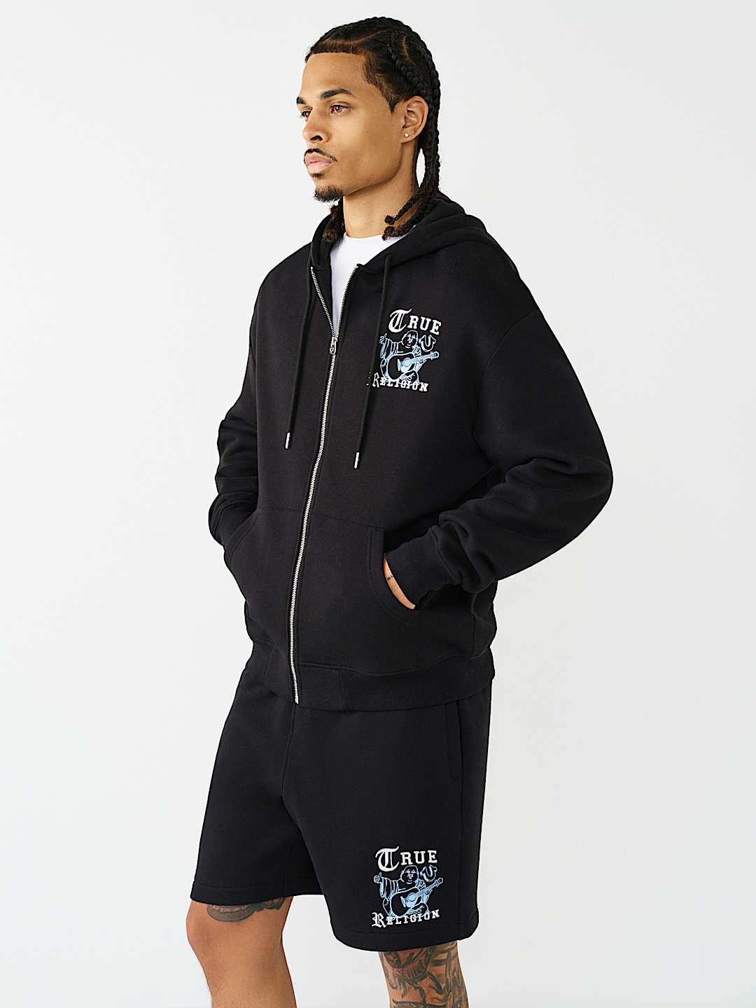 LOGO ZIP HOODIE, image 3