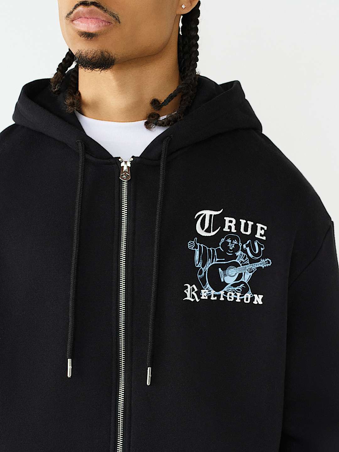 LOGO ZIP HOODIE, image 4