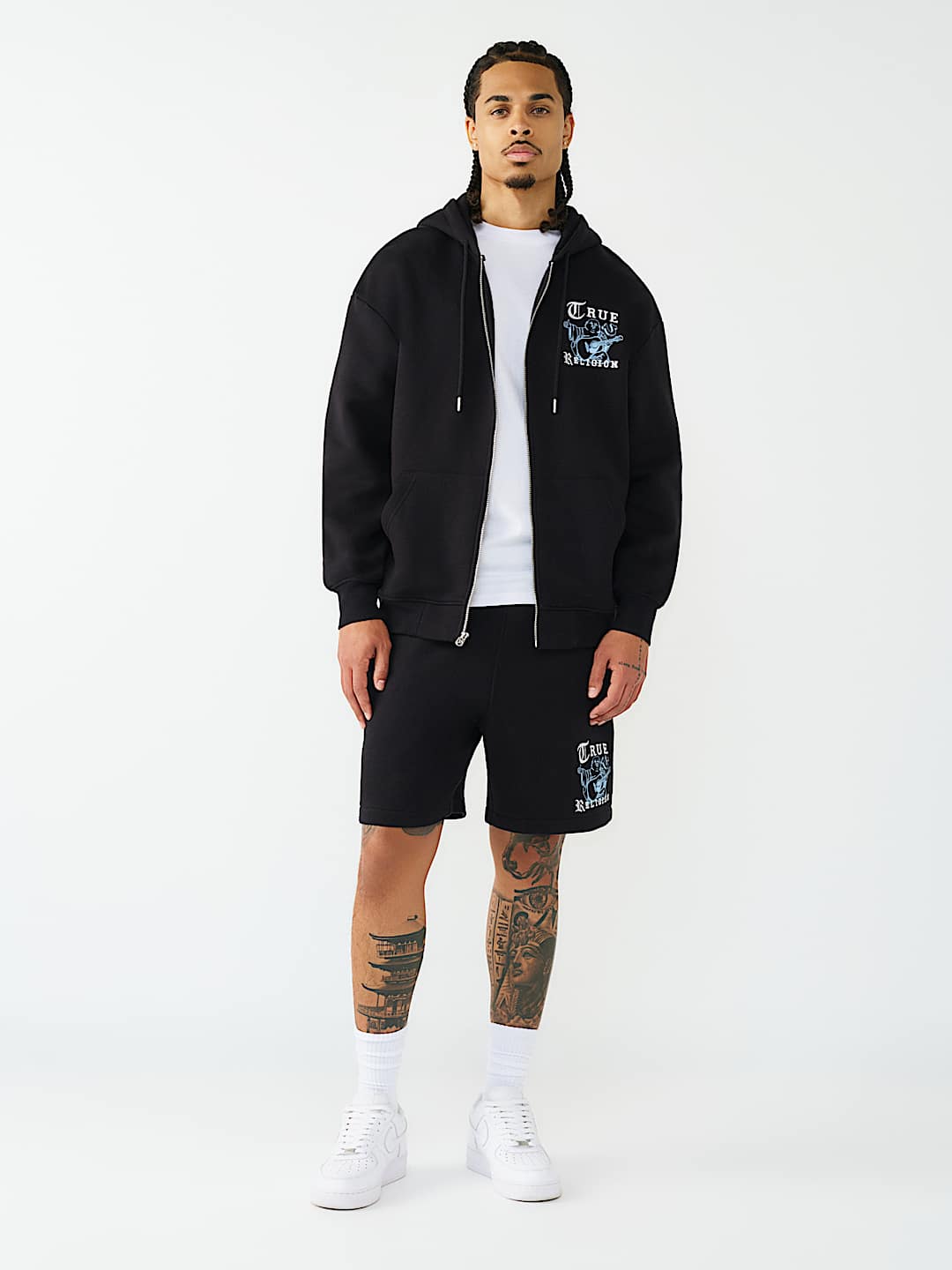 LOGO ZIP HOODIE, image 6