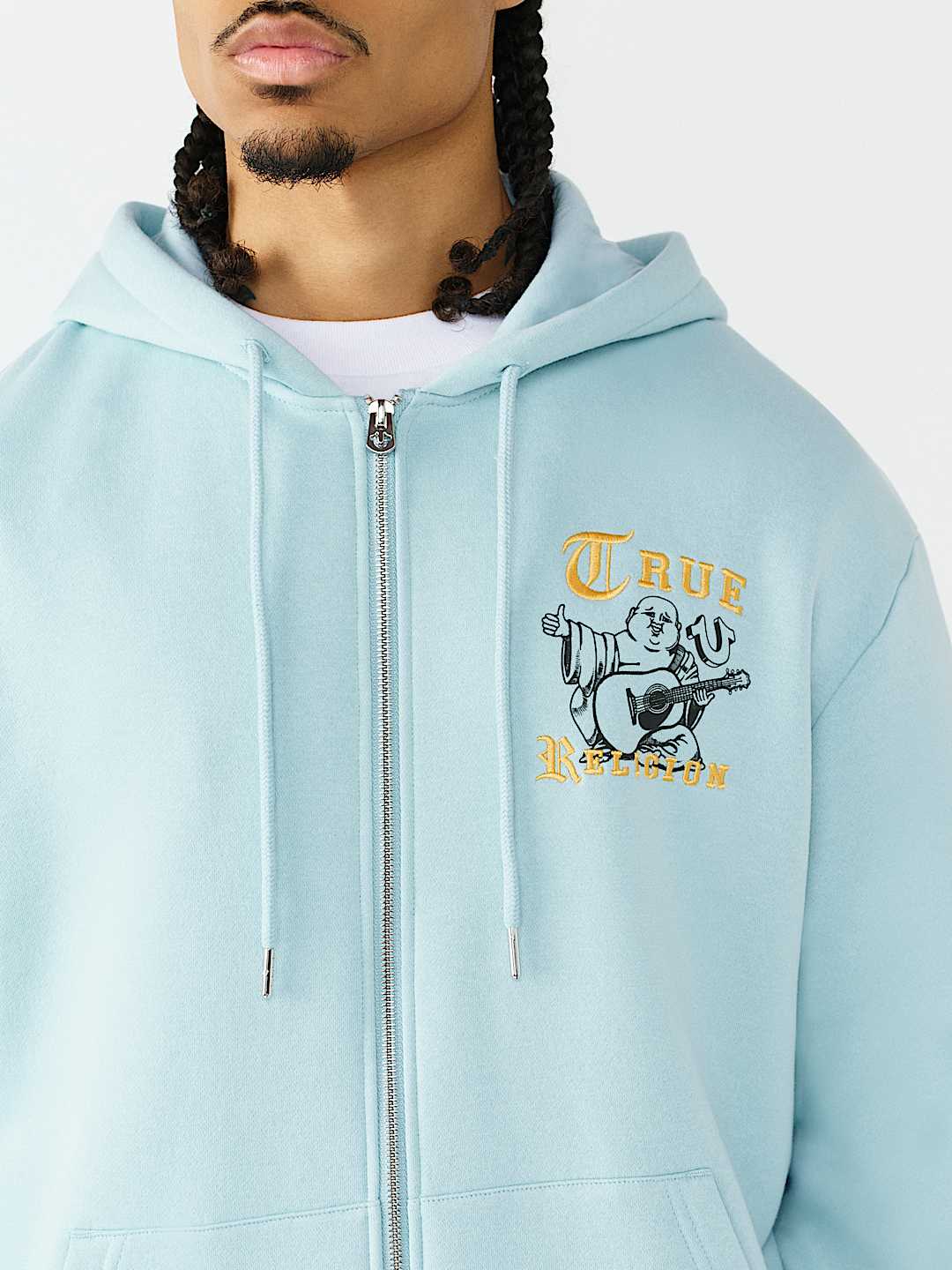 LOGO ZIP HOODIE, image 4