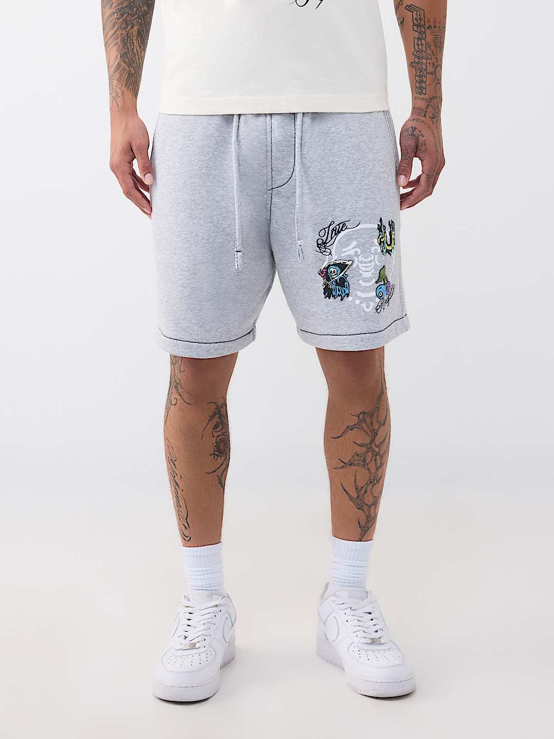 SHORTS DE POLAR BIG T CON ROSTRO DE BUDA, image 4