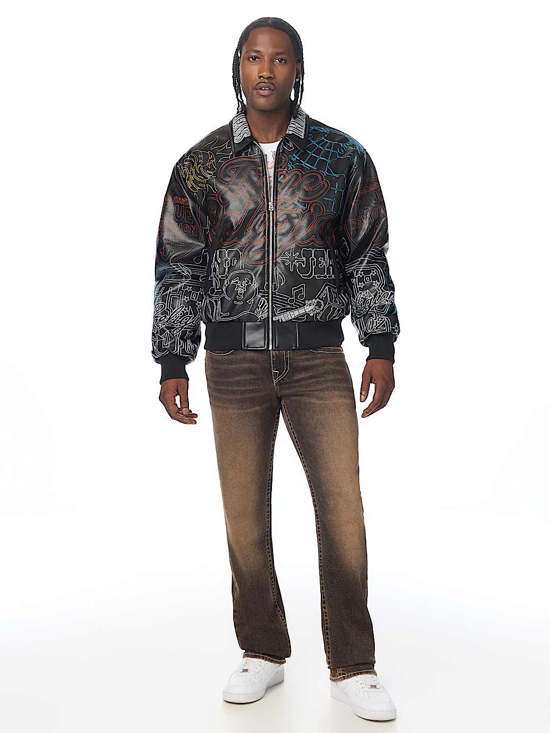 TROPHY RETRO BOMBER JACKET