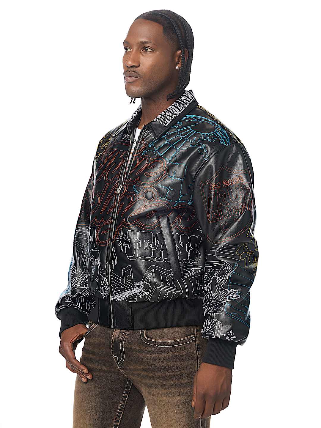 TROPHY RETRO BOMBER JACKET