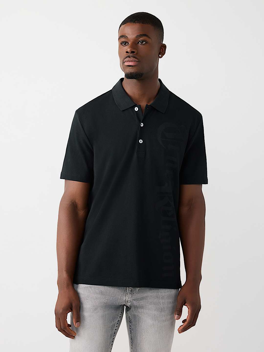 CAMISETA TIPO POLO DE PIQU&Eacute; CON LOGOTIPO, image 1