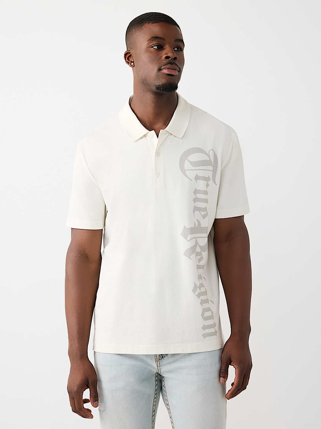 POLO AVEC LOGO PIQU&Eacute;