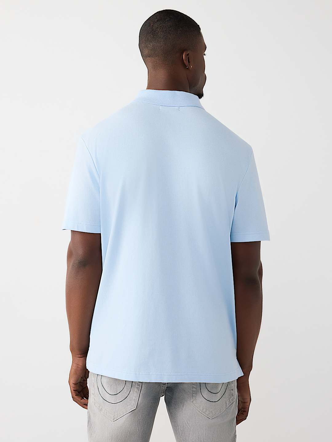POLO AVEC LOGO PIQU&Eacute;