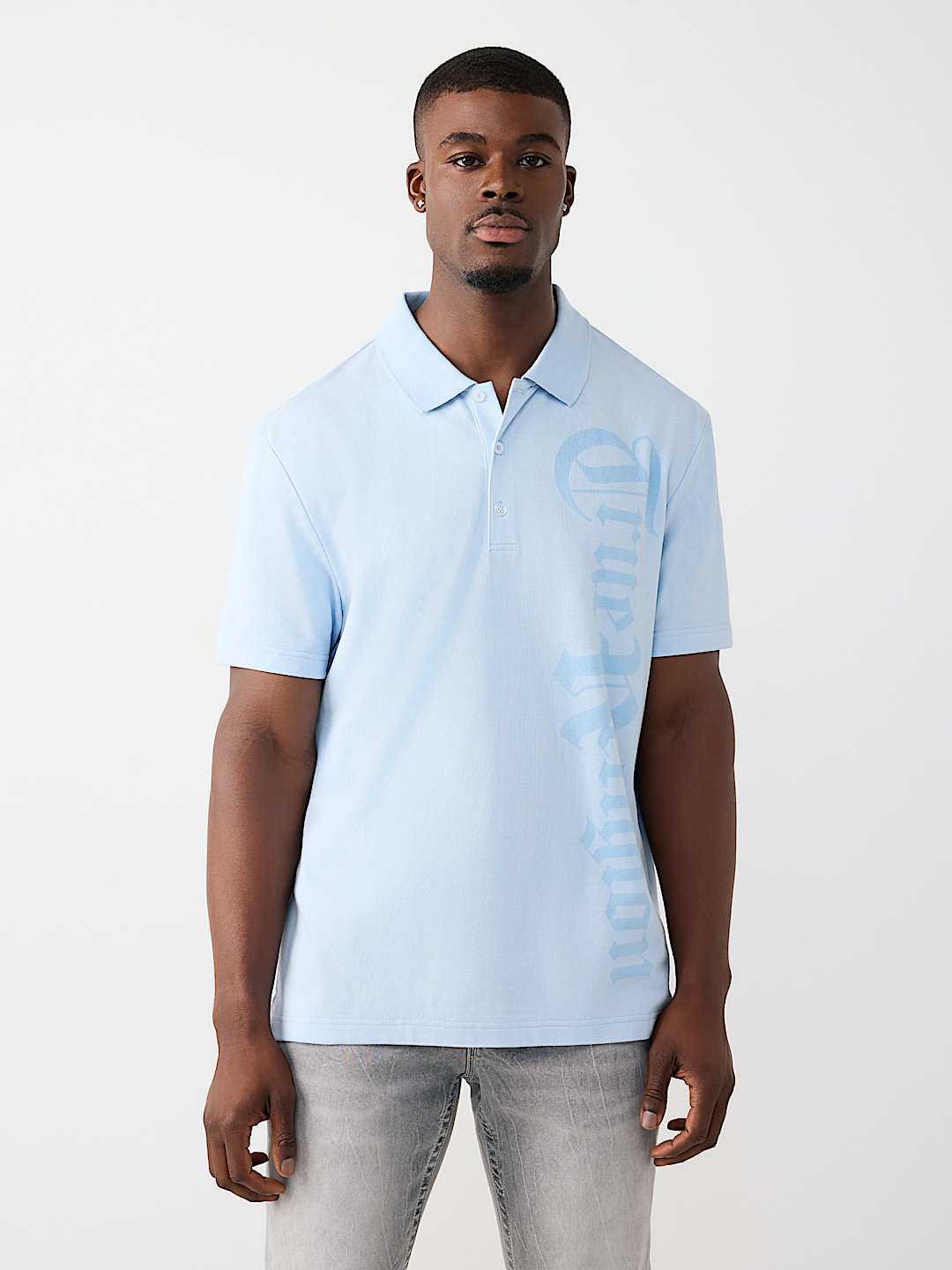 POLO AVEC LOGO PIQU&Eacute;