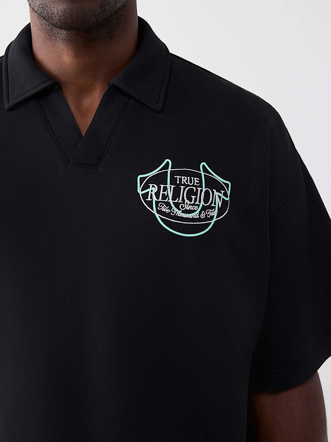 TIGER LOGO OVERSIZED POLO SHIRT, image 4