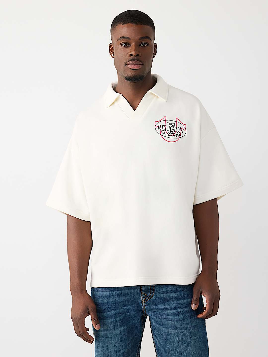 POLO SURDIMENSIONN&Eacute; AVEC LOGO DE TIGRE