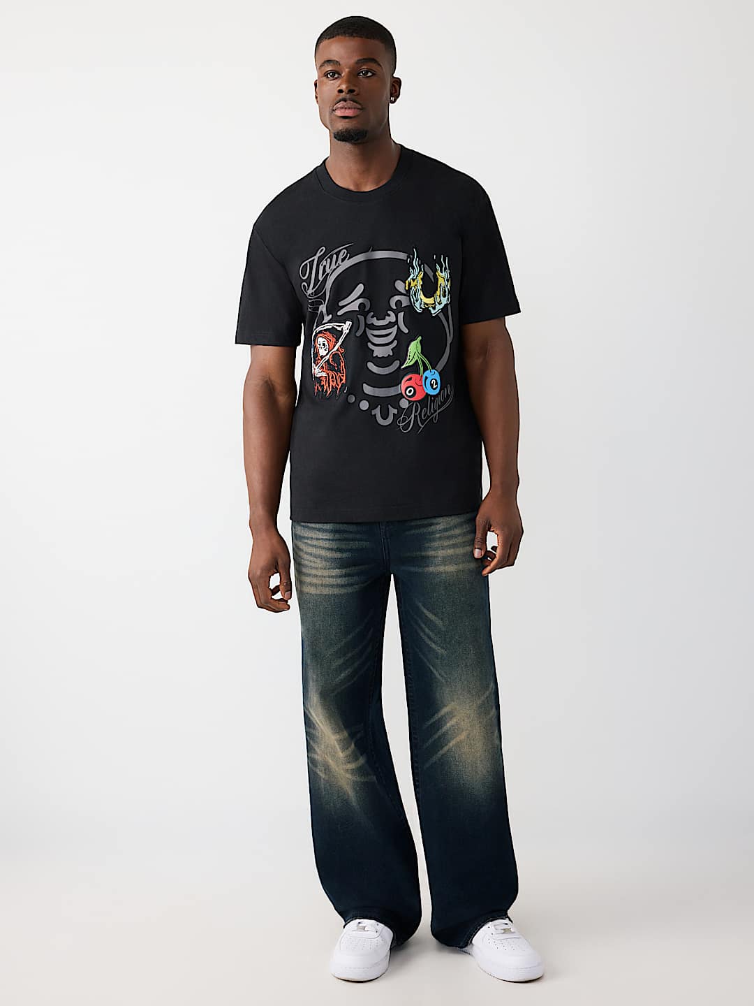 CAMISETA PESADA CON ROSTRO DE BUDA, image 5
