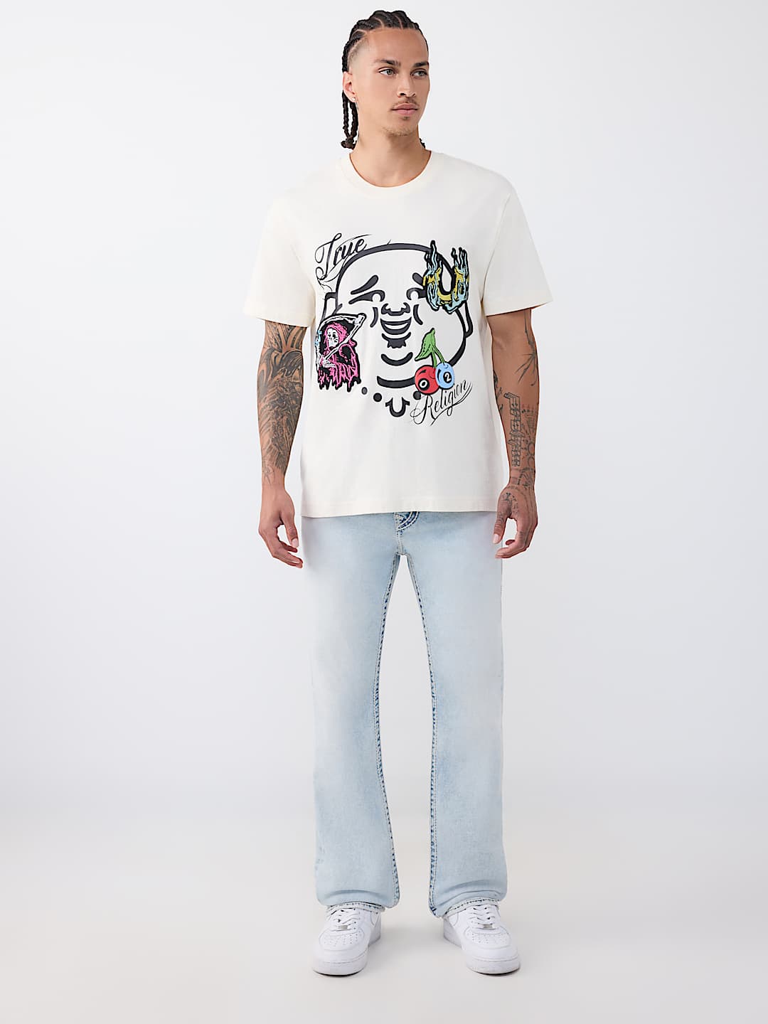 CAMISETA PESADA CON ROSTRO DE BUDA, image 5