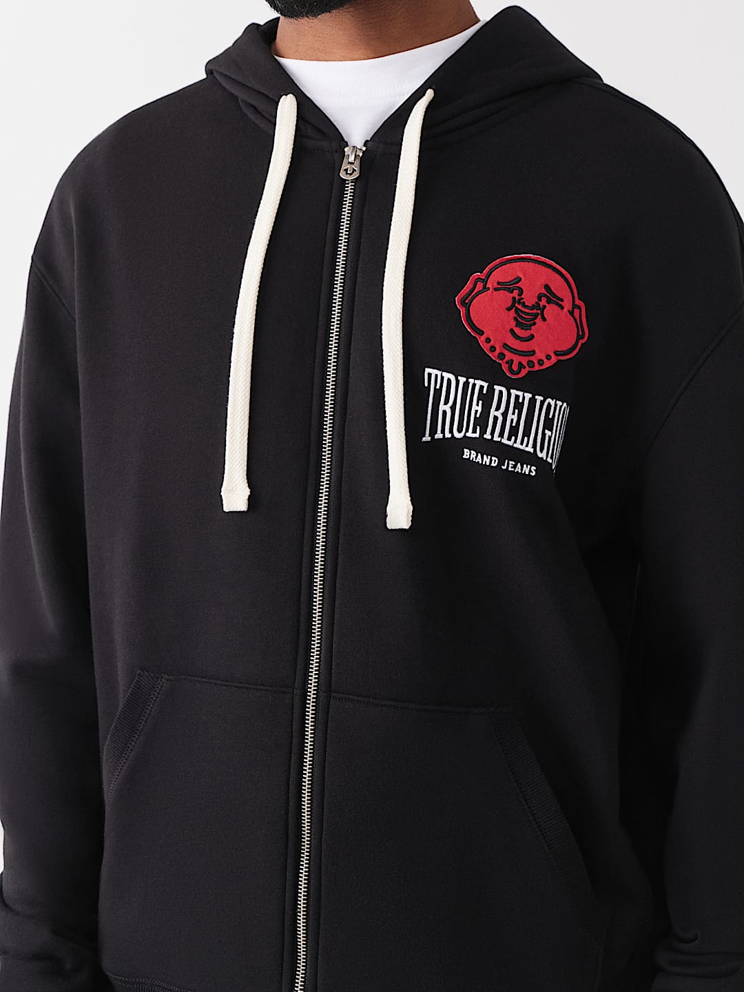 BUDDHA FLEECE ZIP HOODIE