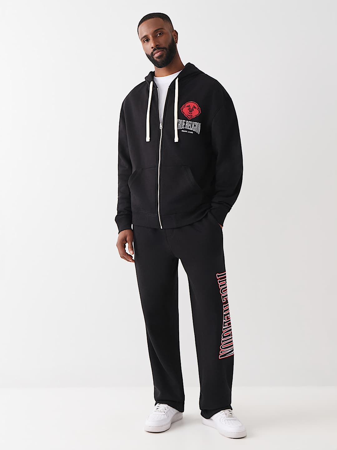 BUDDHA FLEECE ZIP HOODIE