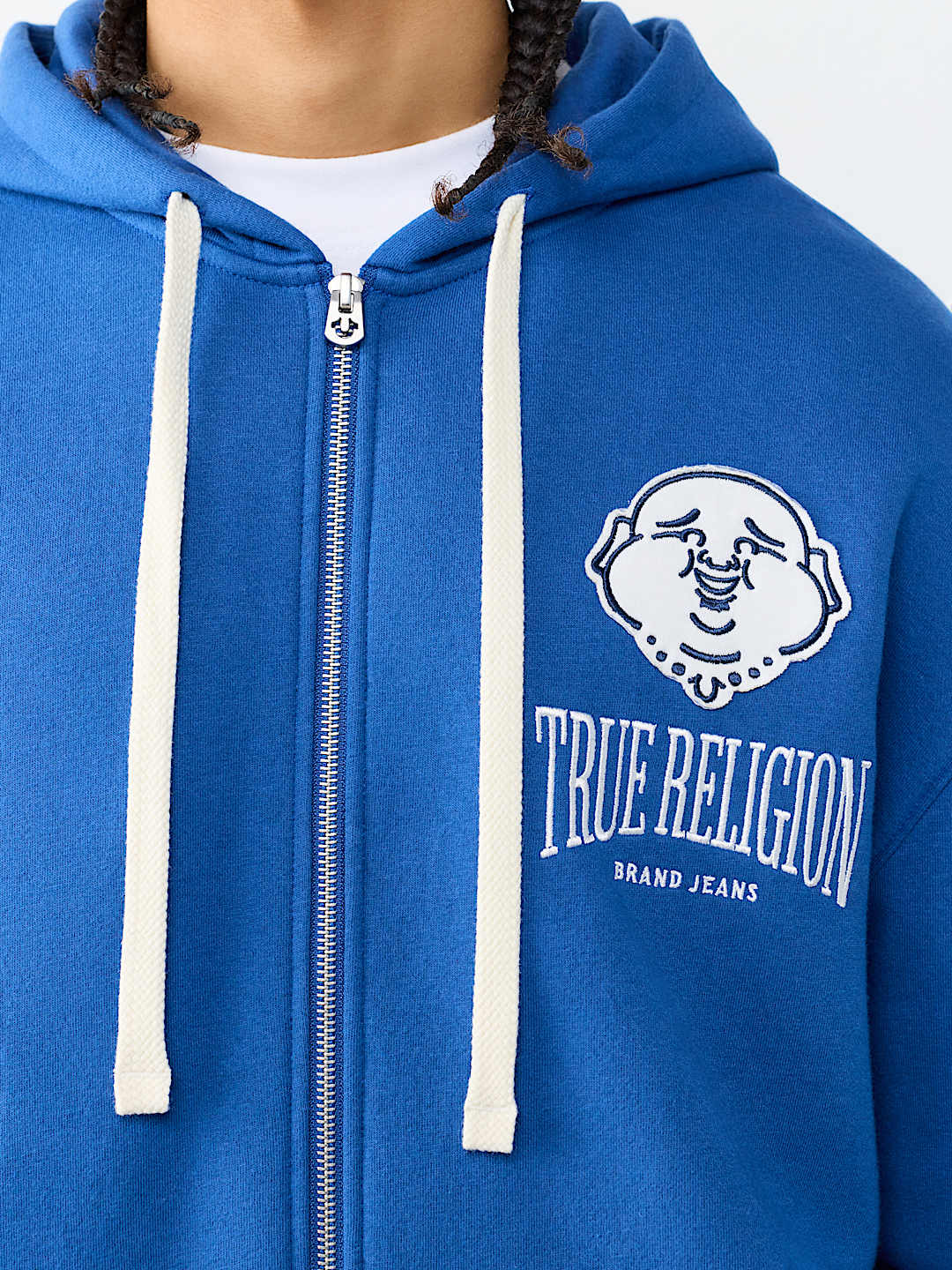BUDDHA FLEECE ZIP HOODIE