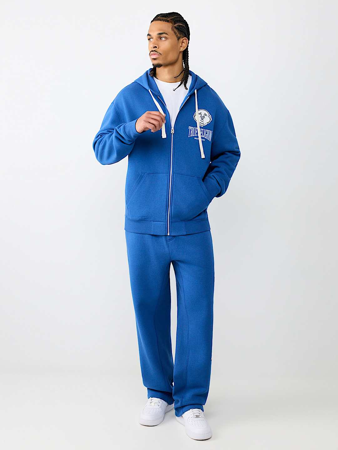 BUDDHA FLEECE ZIP HOODIE