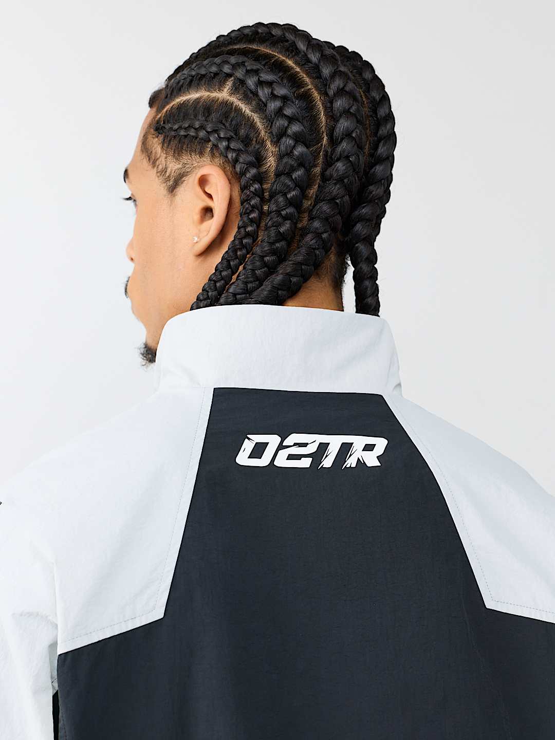 COLORBLOCK NYLON TRACK JACKET