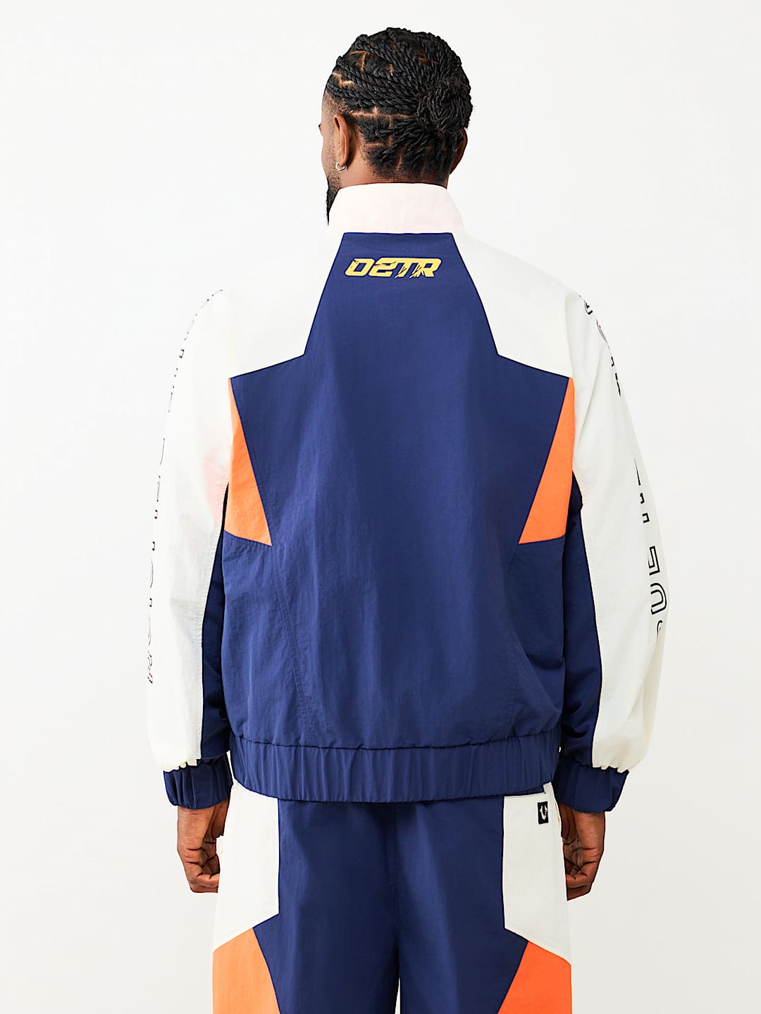 COLORBLOCK NYLON TRACK JACKET