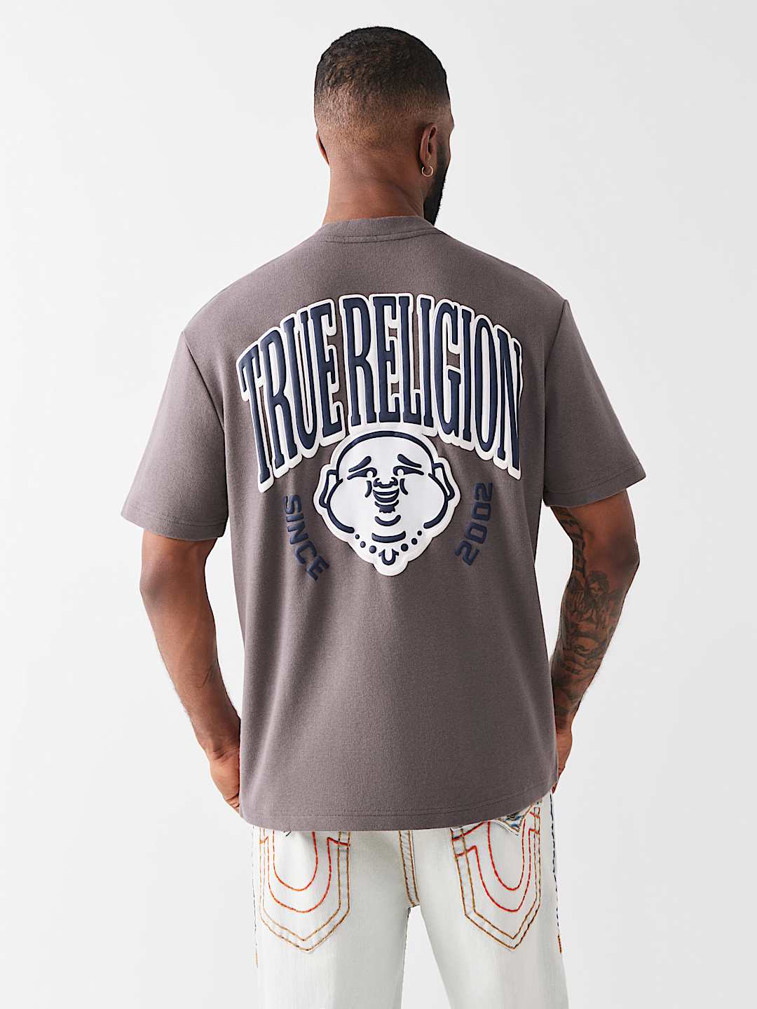 BUDDHA HEAVY KNIT HENLEY TEE