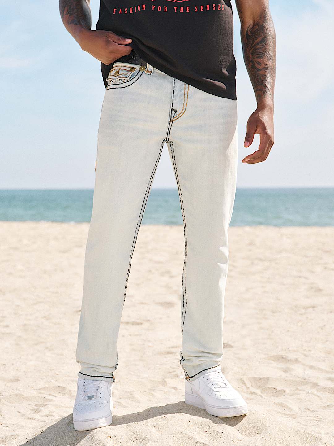 ROCCO SUPER T FLAP SKINNY JEAN 32", image 2