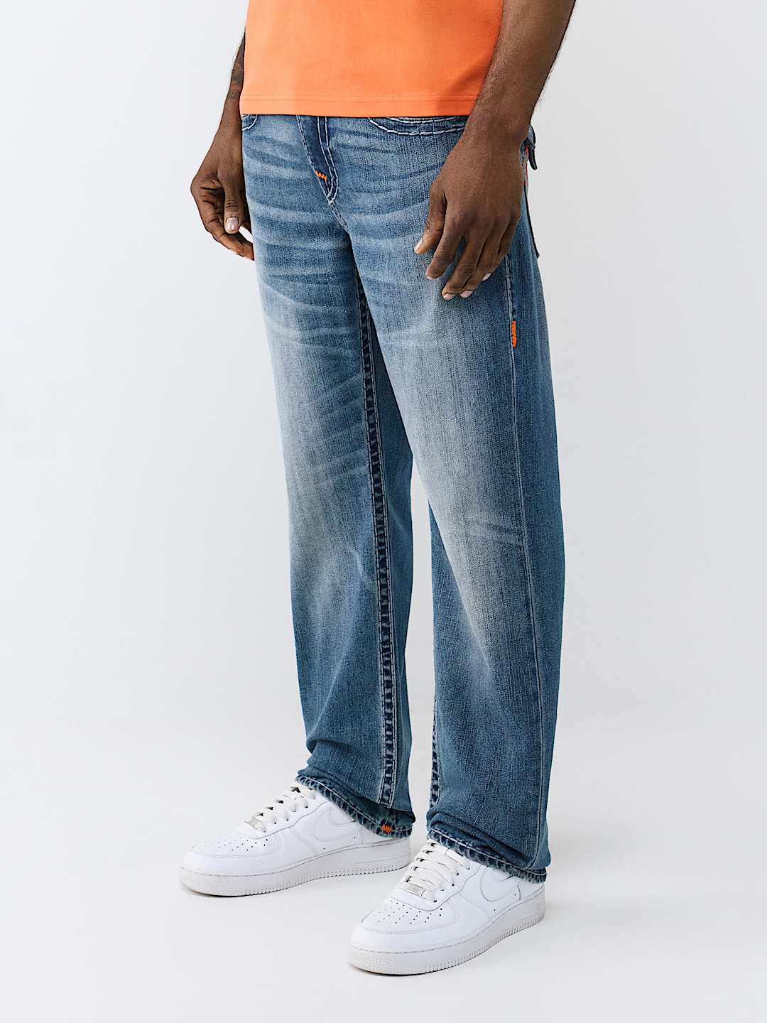 RICKY SUPER T FLAP STRAIGHT JEAN 34"