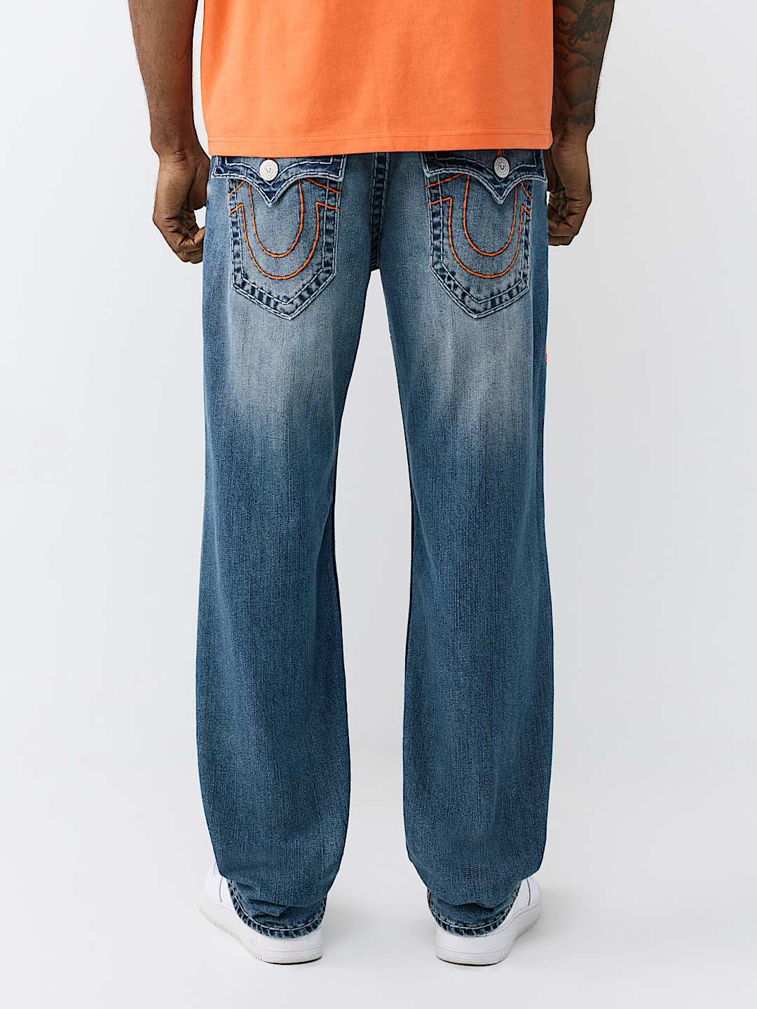 RICKY SUPER T FLAP STRAIGHT JEAN 34"