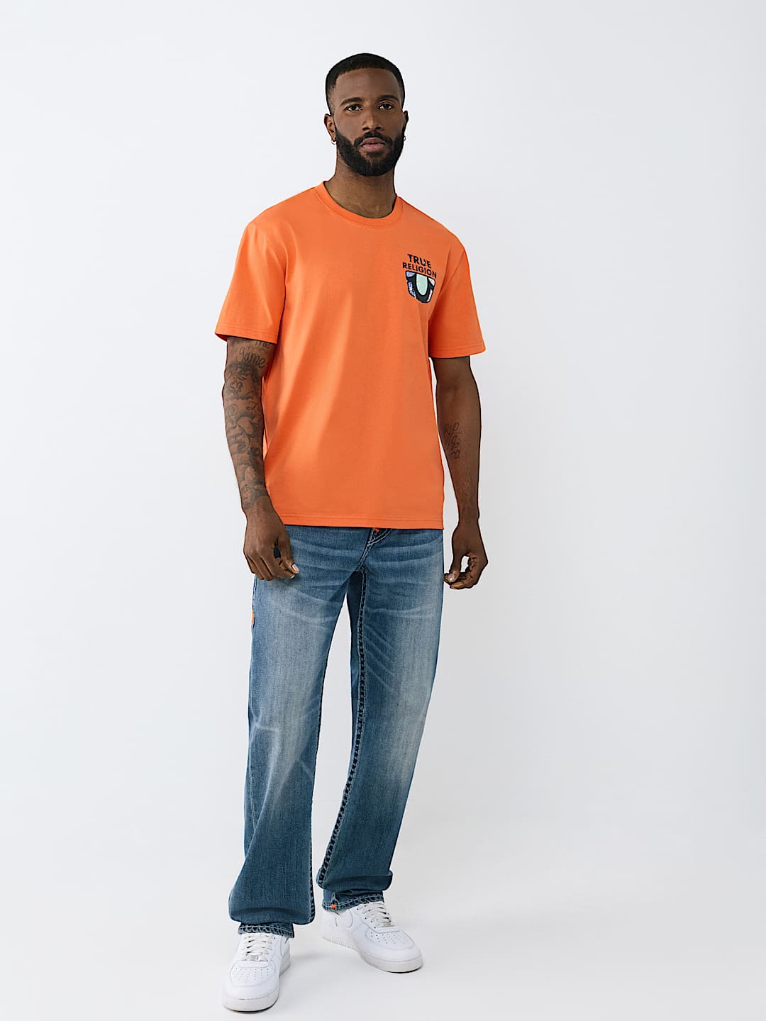 RICKY SUPER T FLAP STRAIGHT JEAN 34"