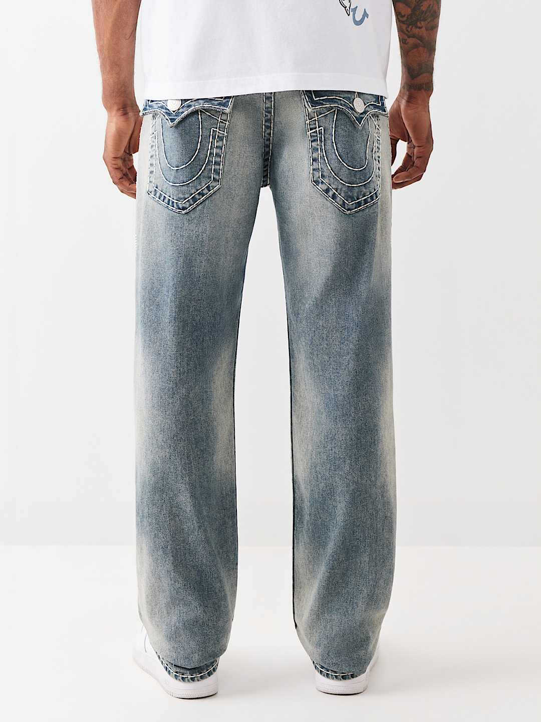 RICKY SUPER T FLAP STRAIGHT JEAN 34"
