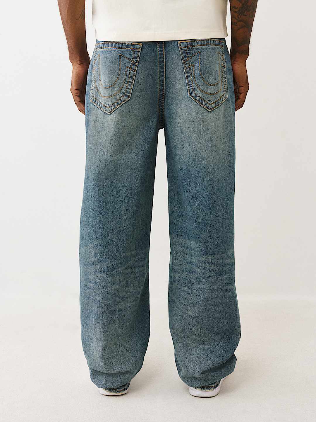 DISTRESSED BIG T SKATE JEAN, image 6