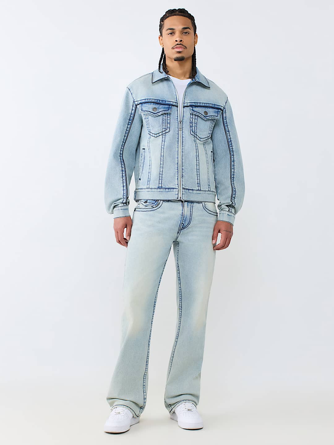 BIG T MOTO DENIM JACKET