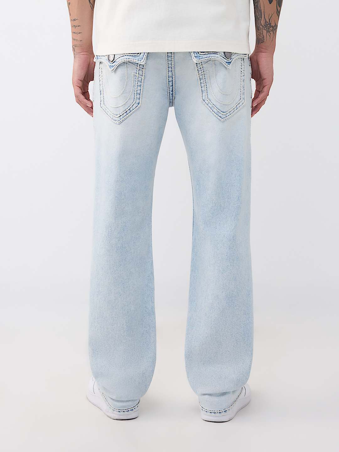 RICKY ROPE STITCH FLAP STRAIGHT JEAN 34", image 5