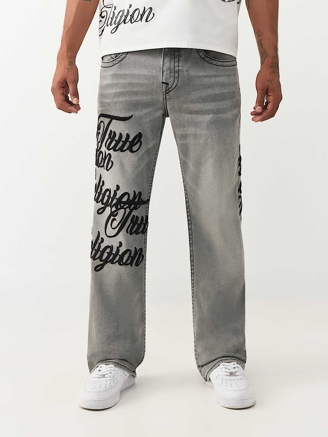 JEANS CORTE DE BOTA BILLY CON SOLAPA EN LA PIERNA, image 1