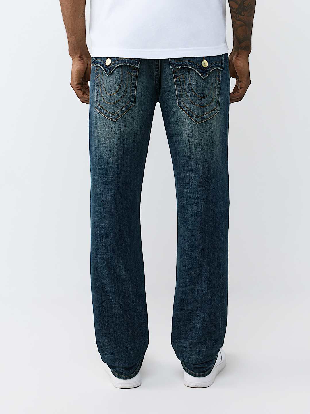 RICKY FLAP STRAIGHT JEAN 34"