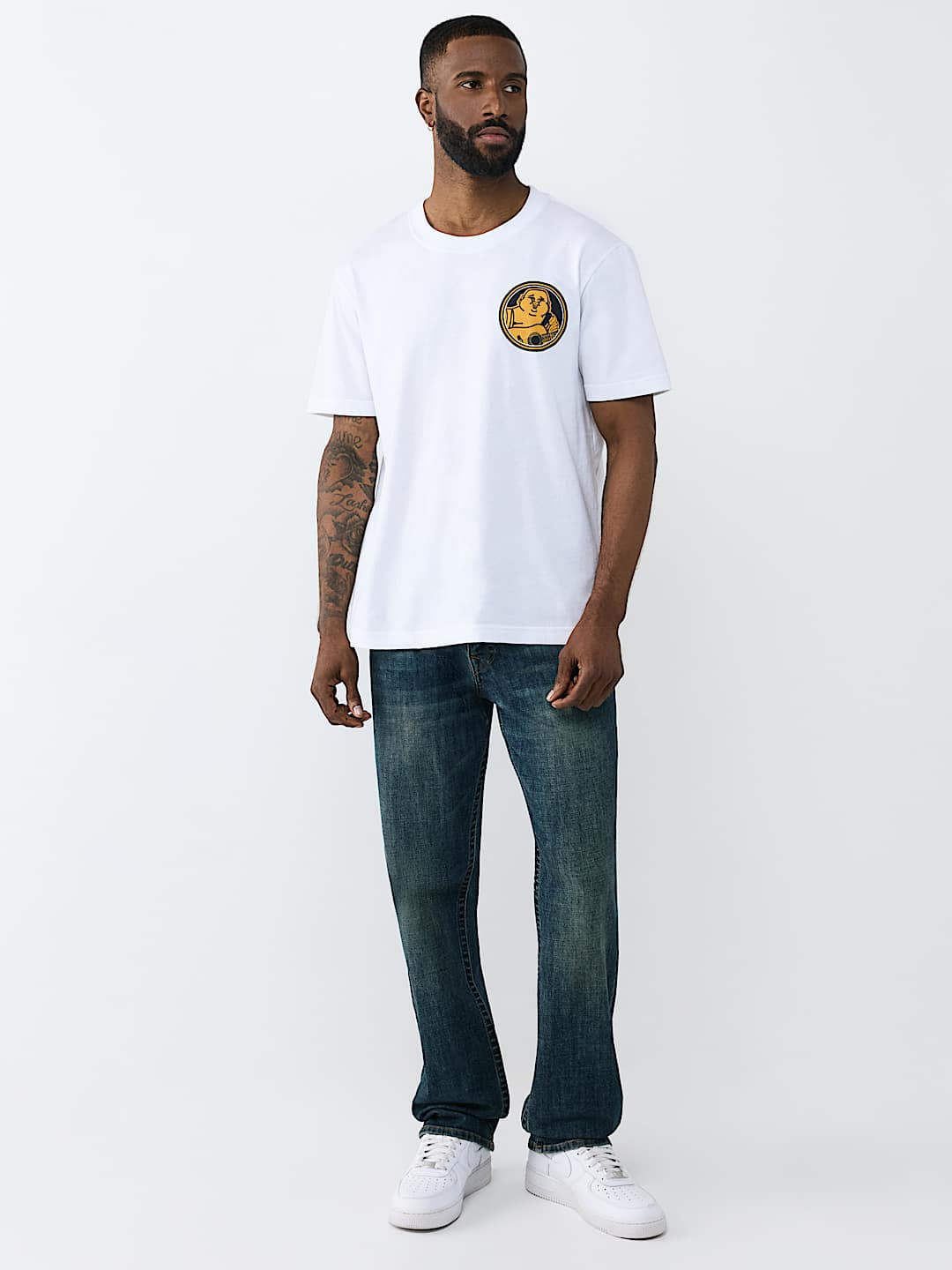 RICKY FLAP STRAIGHT JEAN 34"