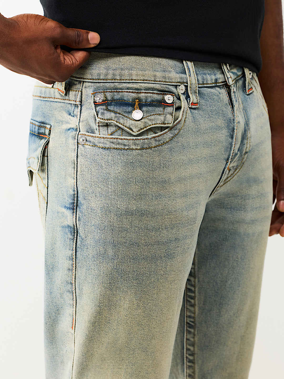 BILLY FLAP BOOTCUT JEAN 34"
