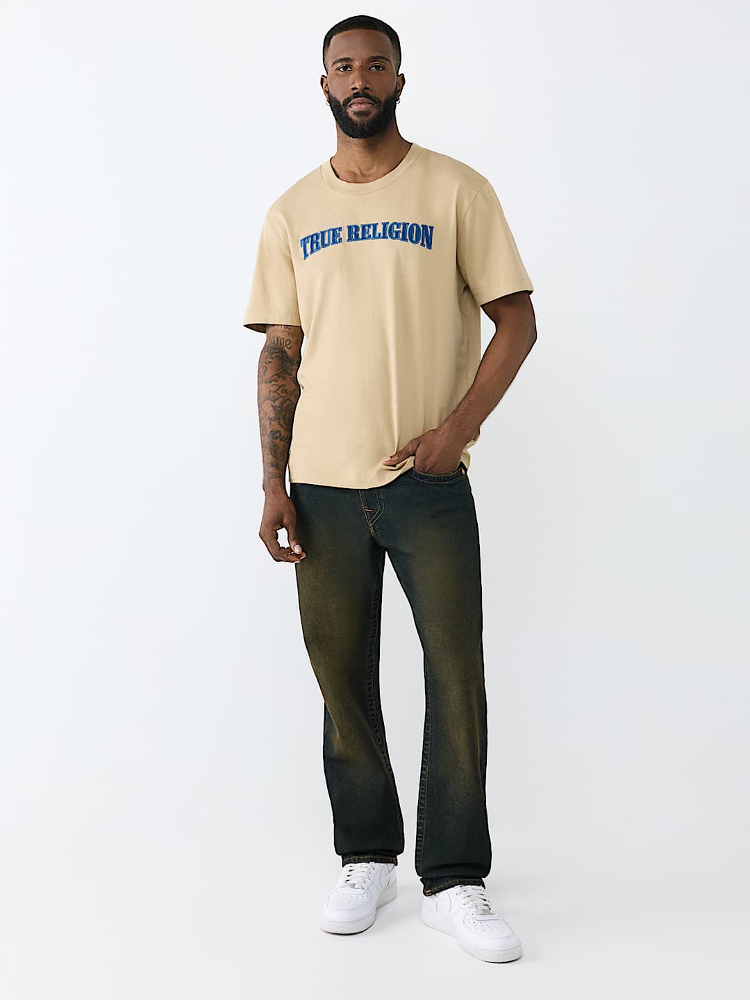 RICKY FLAP STRAIGHT JEAN 34"